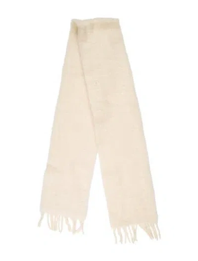 Pre-owned Loewe Scarf In Neutral