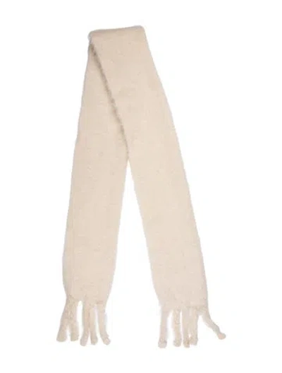 Pre-owned Loewe Scarf In Neutral