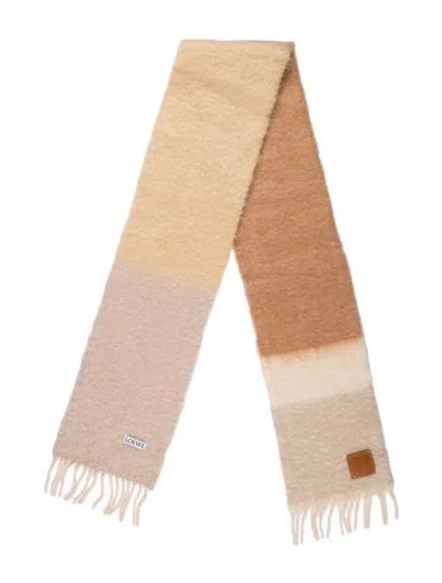 Pre-owned Loewe Scarf In Neutral
