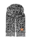Loewe Scarf Scarves And Foulards Black