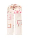 Loewe Scarf Scarves And Foulards Rose In Pink
