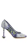 Loewe Scarpe Con Tacco Toy In Rete Decorata Donna