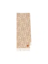 Loewe Scarf Scarves And Foulards Beige In White