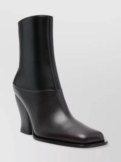 Loewe Sculpted Heel Leather Boots