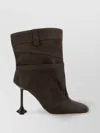 Loewe Suede Ankle Boots With 9 Cm Heel Height For Women