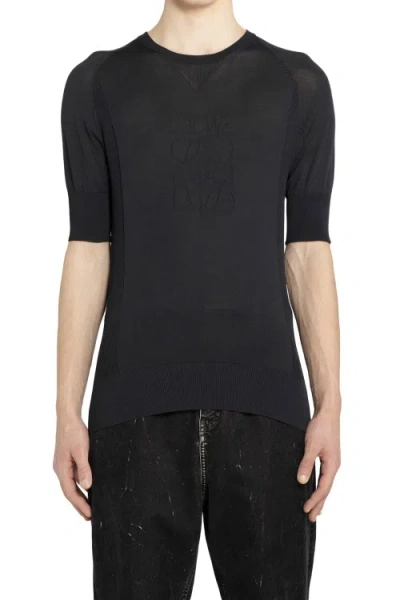 Loewe Seamless Anagram T-shirt In Black