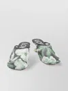 Loewe Sequined Toy Mules In Multi