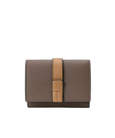 Loewe Sgc Trifold Wallet In Brown