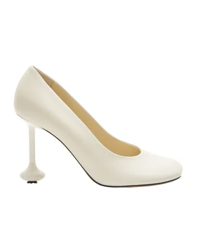 Loewe Shallow High Heels In White