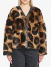 Loewe Leopard-print Shearling Jacket In Animal Print