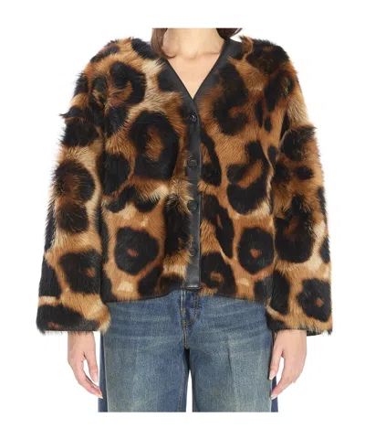 LOEWE SHEARLING CARDIGAN
