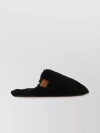 LOEWE SHEARLING SLIPPERS WITH FLAT SOLE AND ROUND TOE