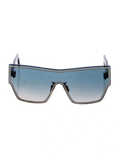 Pre-owned Loewe Shield Gradient Sunglasses In Neutral