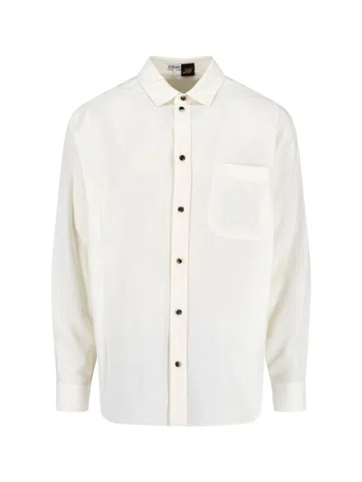 Loewe Shirt "anagram" In White