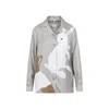 Loewe Silk Shirt With Bunny Cuff Links In Beige