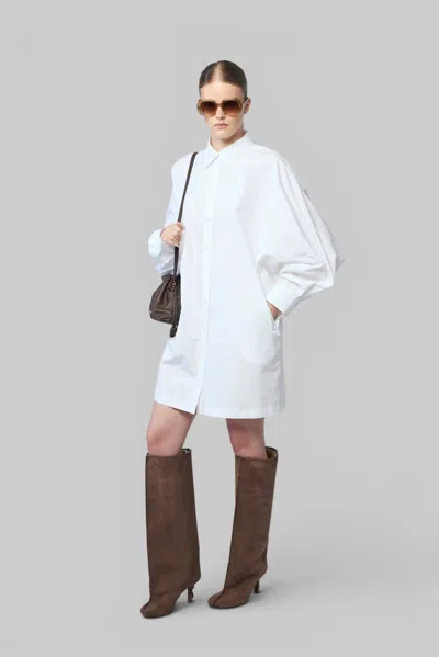 Loewe Shirt Dress In White