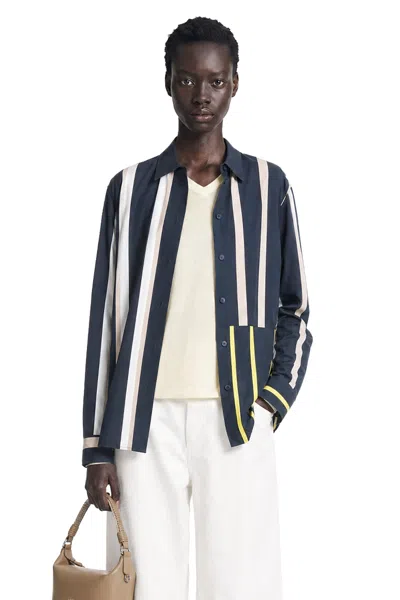 Loewe Shirt In Cotton In Blue
