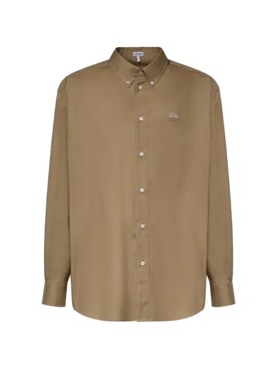 Loewe Shirt In Cotton In Neutral
