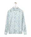 Loewe Men Printed Satin Shirt In Multi
