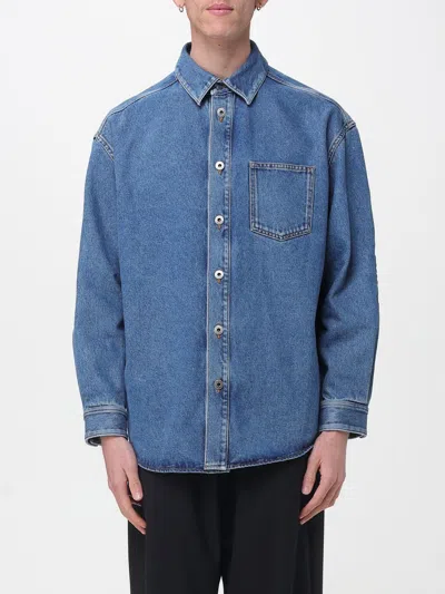 Loewe Shirt Men  In Blue