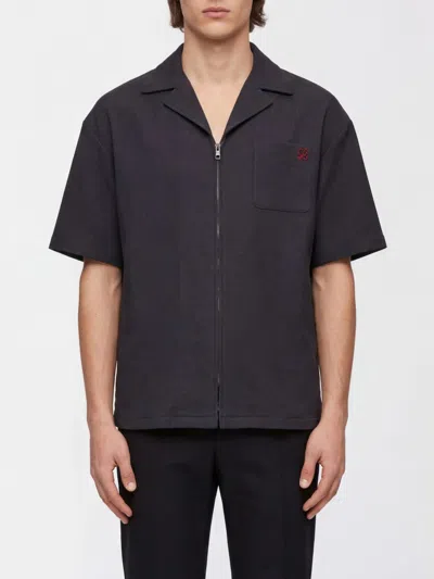 Loewe Shirt  Men Color Navy In Blue