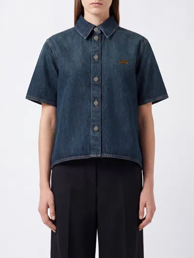 Loewe Shirt Woman Color Navy