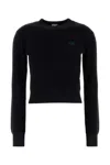 Loewe Women Black Wool Sweater In Black