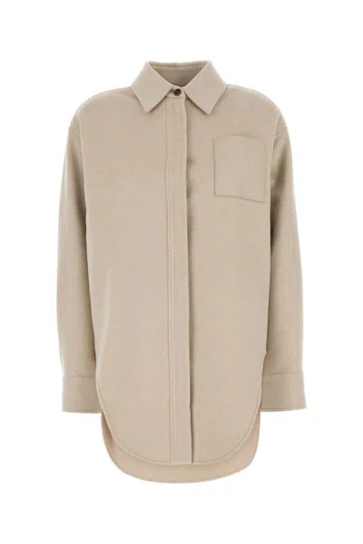 Loewe Shirts In Beige O Tan