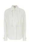 Loewe Cotton Shirt In White
