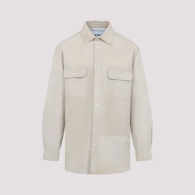 LOEWE SHIRTS WHITE