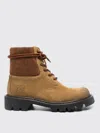 Loewe Sierra Military Ankle Boots In Suede In Tabak