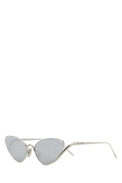 Loewe Woman Sunglasses Signature Lw40179u In Black