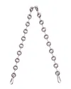 Loewe Short Donut Shoulder Strap In Silver
