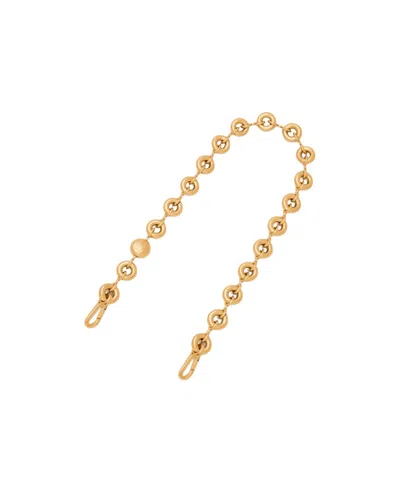 Loewe Short Donut-shaped Chain Strap In Gold