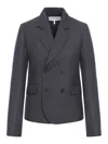Loewe Short Jacket In Grey