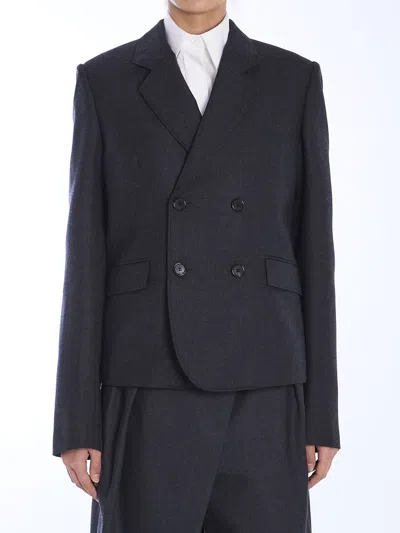 LOEWE LOEWE SHORT JACKET IN WOOL
