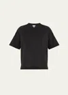 Loewe Short Oversize Anagram T-shirt In Black