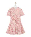 Loewe Silk Blend Taffeta Dress Dresses Rose In Pink