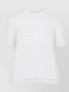 Loewe White Short Sleeve Mohair Sweater In White
