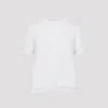 Loewe White Short Sleeve Mohair Sweater In White