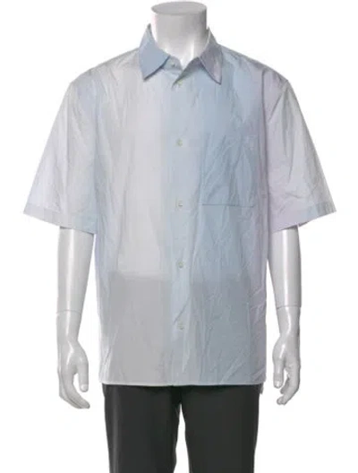 Pre-owned Loewe Short Sleeve Shirt In Blue