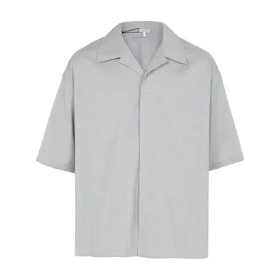 Loewe Short Sleeve Shirt In Wool