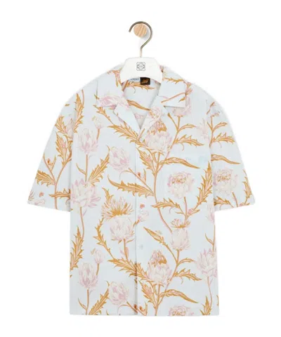 Loewe Short Sleeve Shirt In Multi