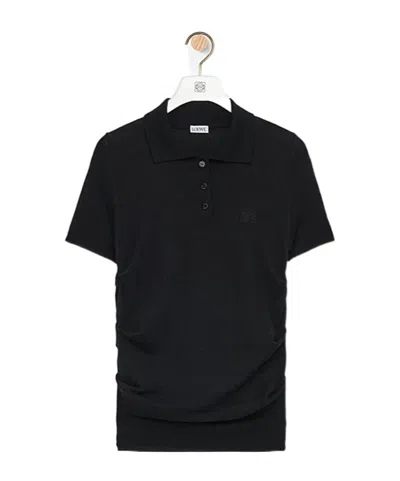 LOEWE LOEWE SHORT-SLEEVED POLO SWEATER