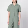 Loewe Anagram Short-sleeved Cotton Shirt