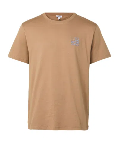 Loewe Short-sleeved T-shirt In Brown