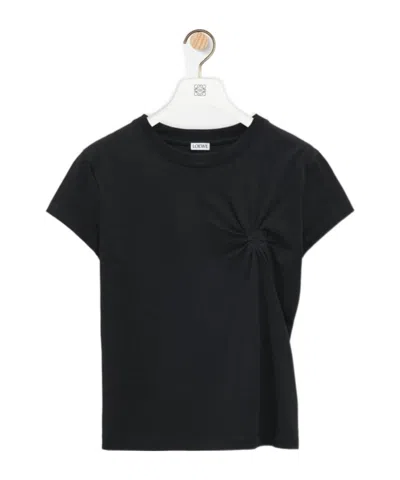 Loewe Short-sleeved T-shirt In Black