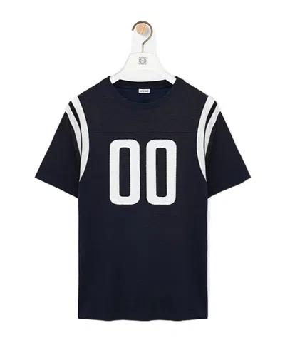 Loewe Short-sleeved T-shirt In Black