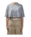 Loewe Short-sleeved T-shirt In Gray