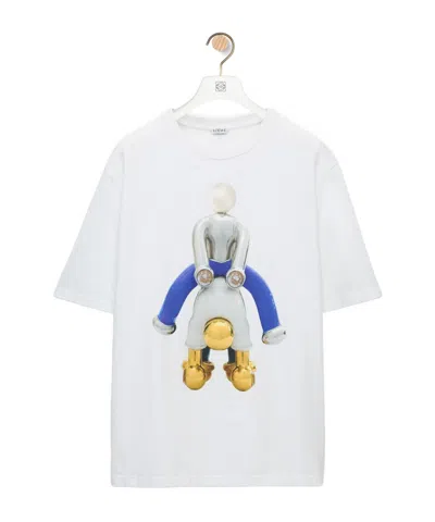 Loewe Short-sleeved T-shirt In White